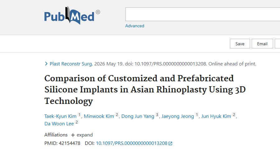 Comparison of Customized and Prefabricated Silicone Implants in Asian Rhinoplasty Using 3D Technology